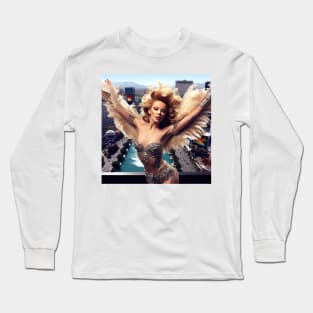 Kylie Minogue Vegas High Showgirl Long Sleeve T-Shirt